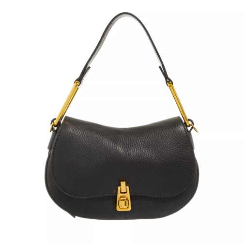 Coccinelle Magie Soft Mini Shoulder Bag Black Cartable