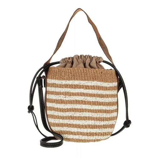 Chloé Mifuko Small Woody Basket Bag Brown Satchel