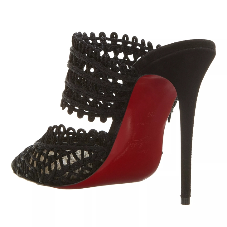 Black studded louboutin heels hotsell