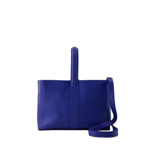 Ines De La Fressange Crossbody Bag Leonore Bag - Leather - Blue Cobalt Blue