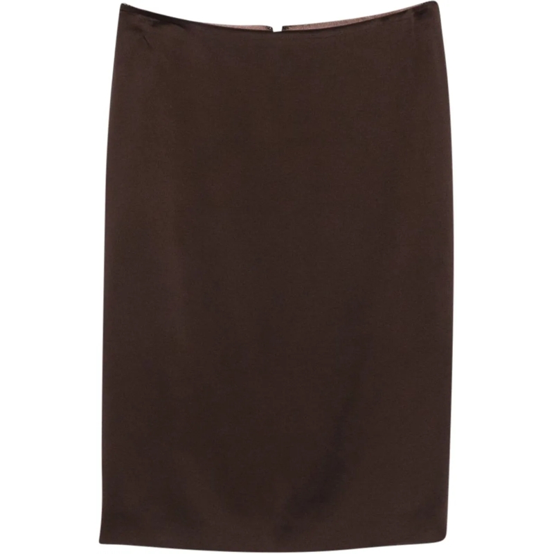 Tom Ford Jupe midi Skirts Marrone Scuro braun