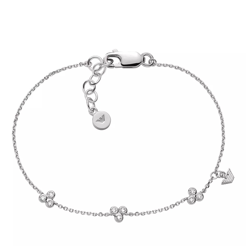 Emporio Armani Sterling Silver Chain Bracelet Silver Armband
