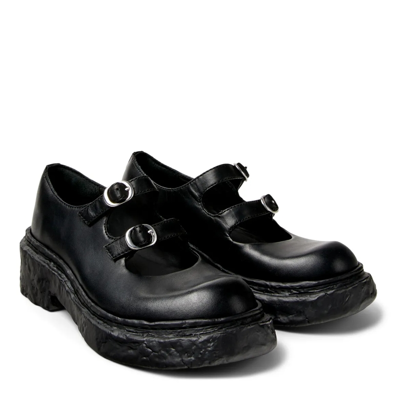 Camperlab Schnürschuhe Mokassins Vamonos schwarz(Image 2)