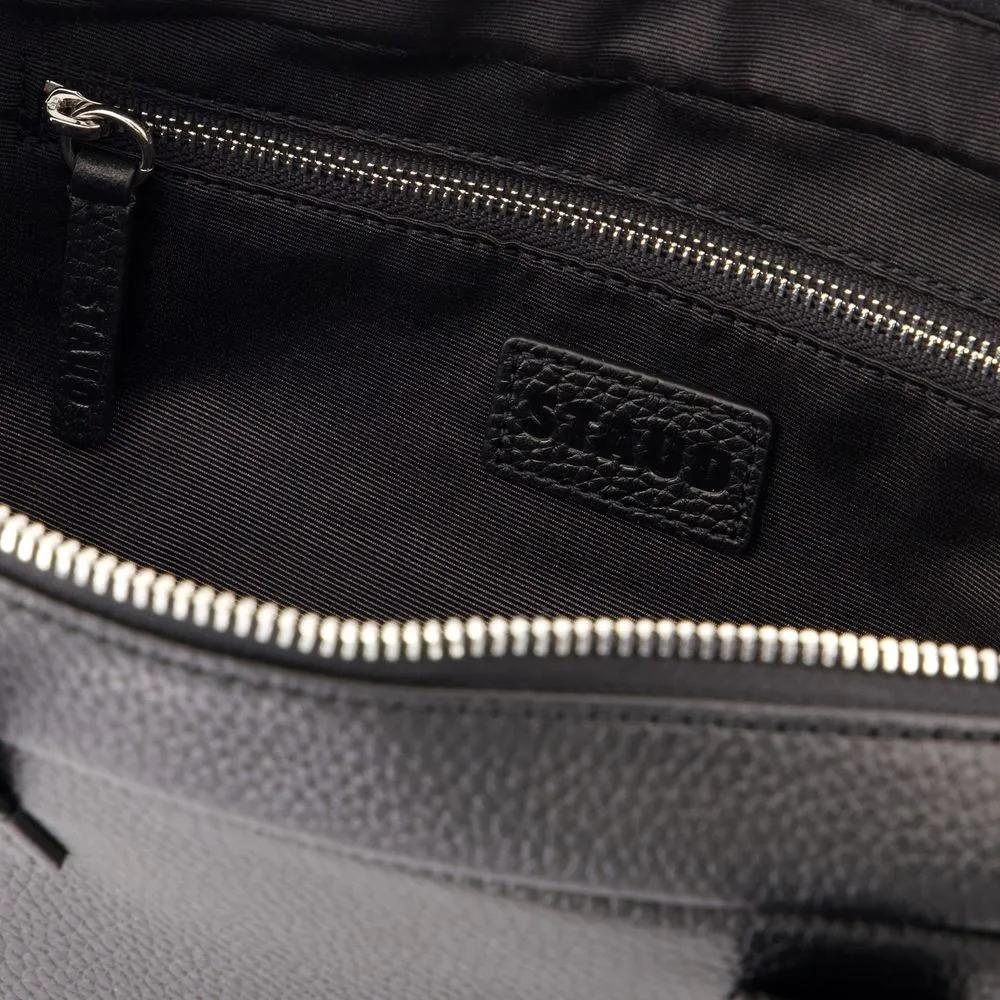 Staud Hobo bags The Dude Shoulder Bag Leather Black in zwart