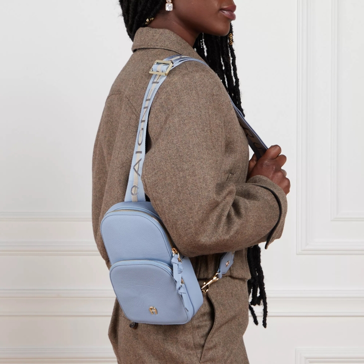 AIGNER Zita Glaze Blue Backpack