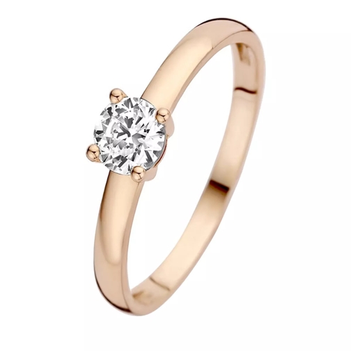 Isabel Bernard La Concorde Joelle 14 Karat Ring With Zirconia Rose Gold Bague