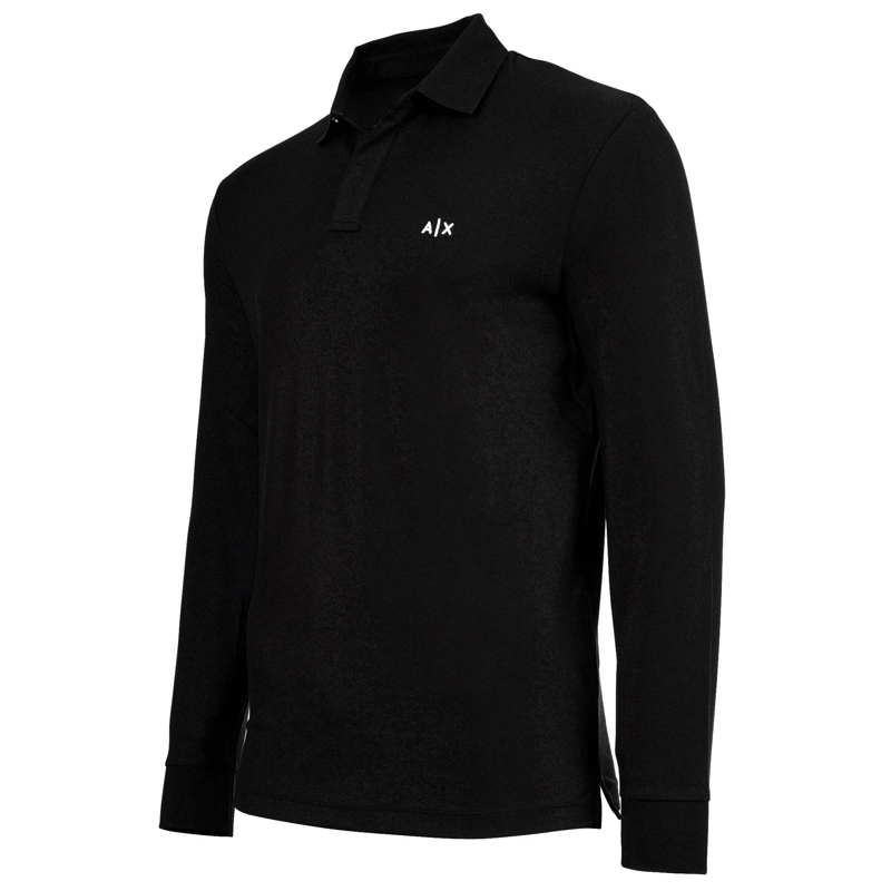 Armani Exchange Polohemd POLO SHIRT schwarz(Image 3)