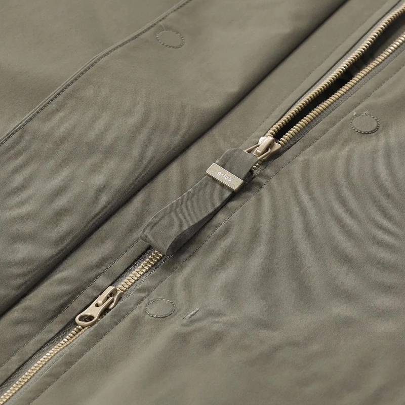 G-Lab Veste de transition Jacke Feli aus Baumwoll-Mix grün(Image 4)