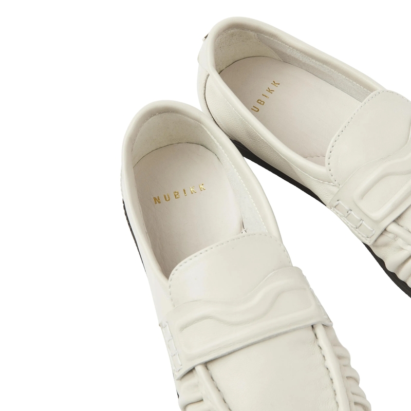 Nubikk Loafer Riley Mio Off White Leather(Image 7)