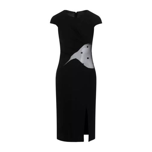 Givenchy Black Viscose Dress Black 