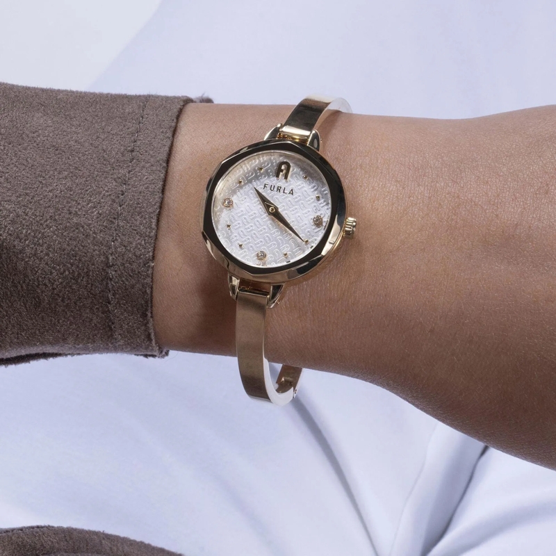 Furla Quarzuhr Quarz Analog Uhr Furla Petite Bangle gold(Image 2)