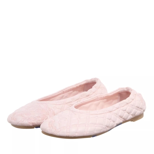 Burberry Sadler Quilted Ballerina Shoes Baby Neon Ballerina