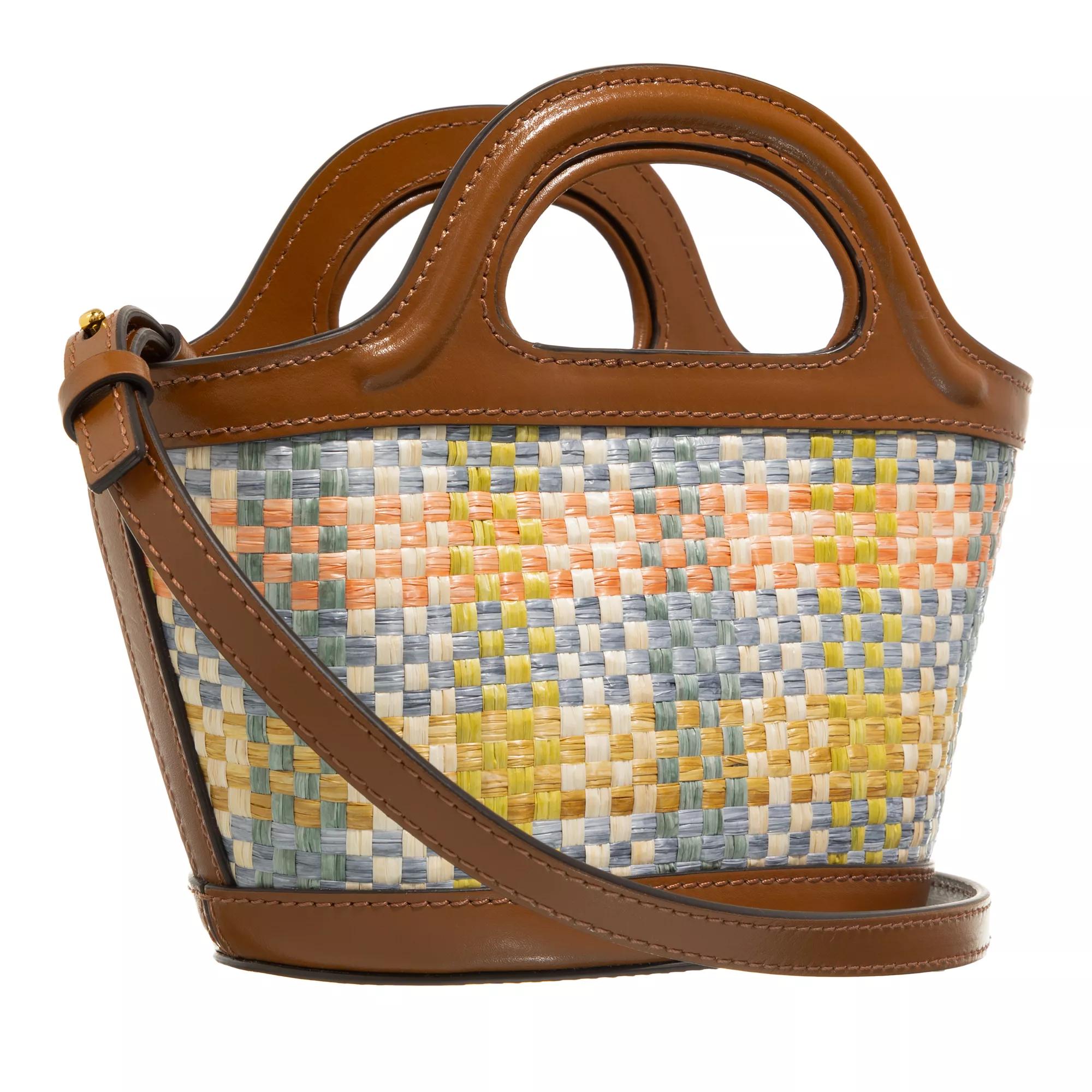 Marni Shoppers & Totes Tropicalia Micro in meerkleurig