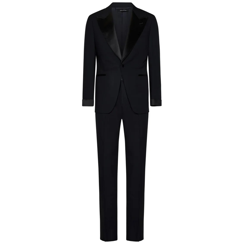 Tom Ford Anzugkombination Blue Tuxedo Suit Blue