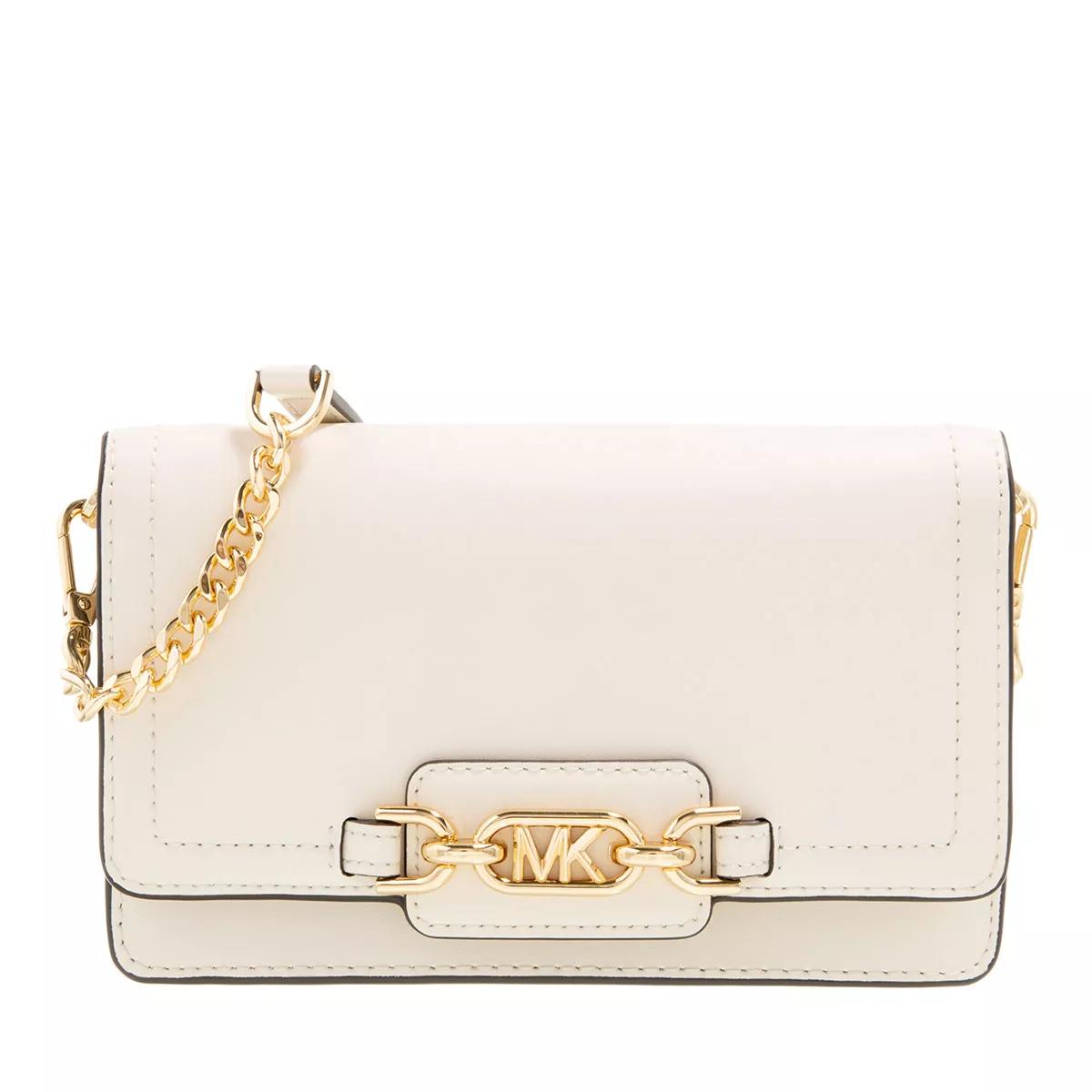 Michael Kors, Bags, Michael Kors Carmen Small Logo Smartphone Crossbody  Baglight Cream Multi