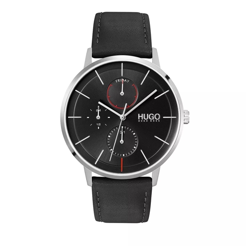 Hugo #Exist Watch Silver Multifunction Watch