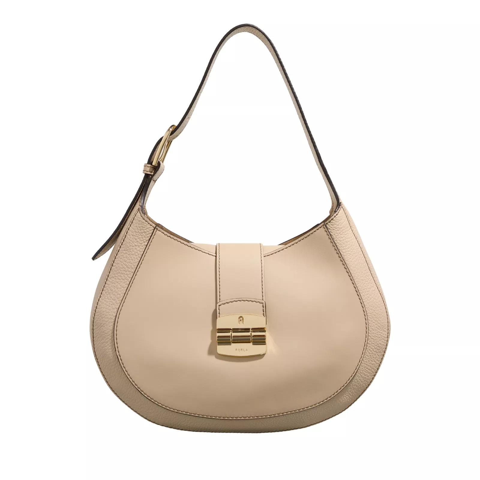 Furla Hobo Bag - Furla Club 2 M Hobo - Gr. unisize - in Beige - für Damen