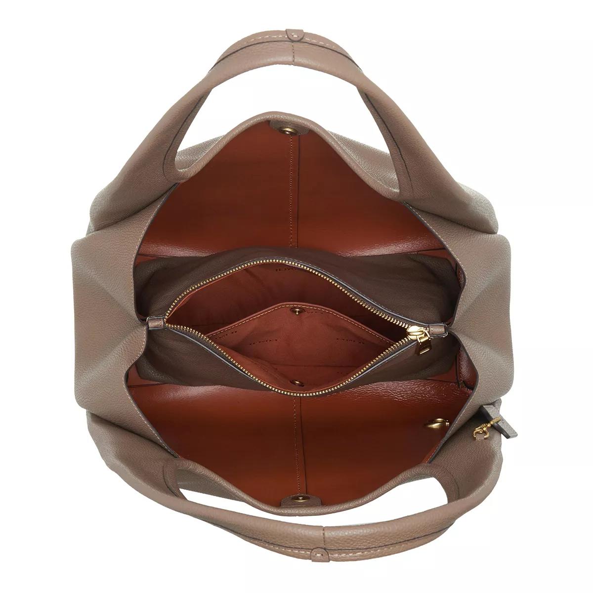 Thumbnail - Coach Crossbody Bags - Polished Pebble Leather Lana Shoulder Bag - Gr. unisize - in Taupe - für Damen