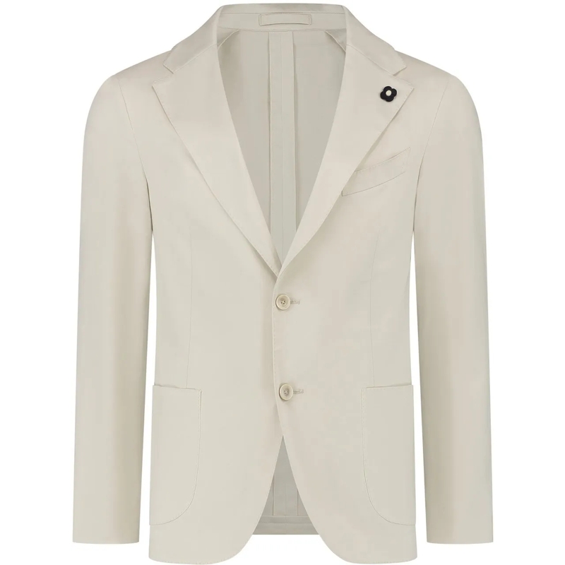 Lardini  Man Jacket Special Line Drop  Reg weiß