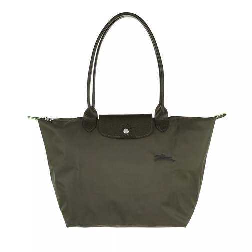 Longchamp Le Pliage Green Tote Bag L Forest Shopper