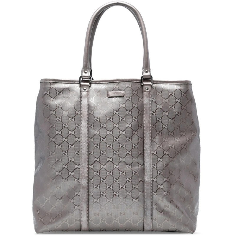 Gucci Shopper GG Imprime Joy Vertical Tote grau