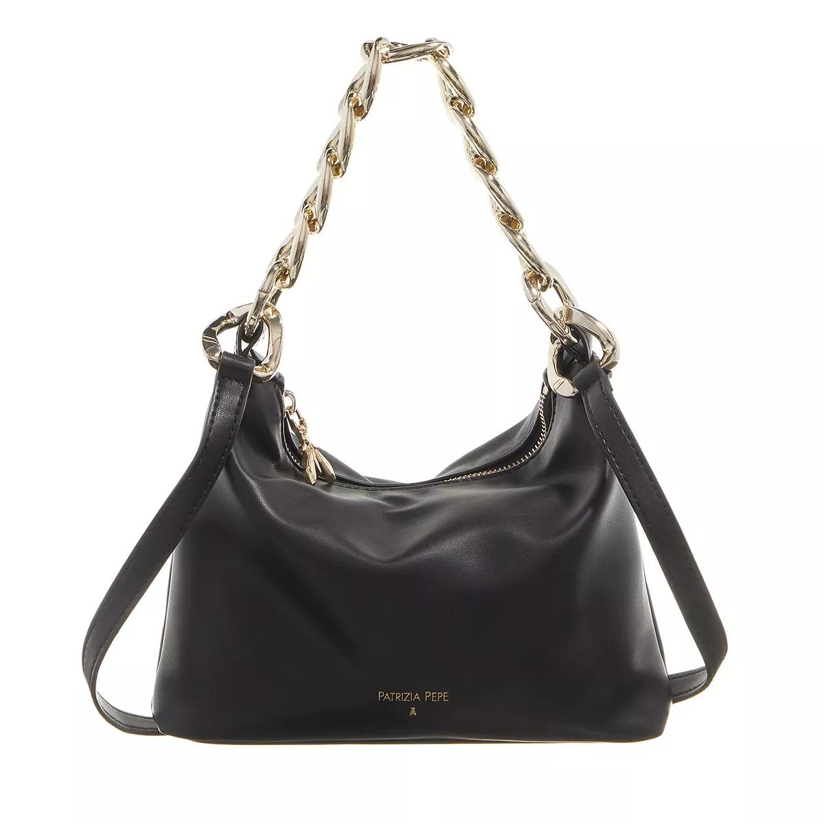 Patrizia Pepe Hobo Bag - Hobo - Gr. unisize - in Schwarz - für Damen