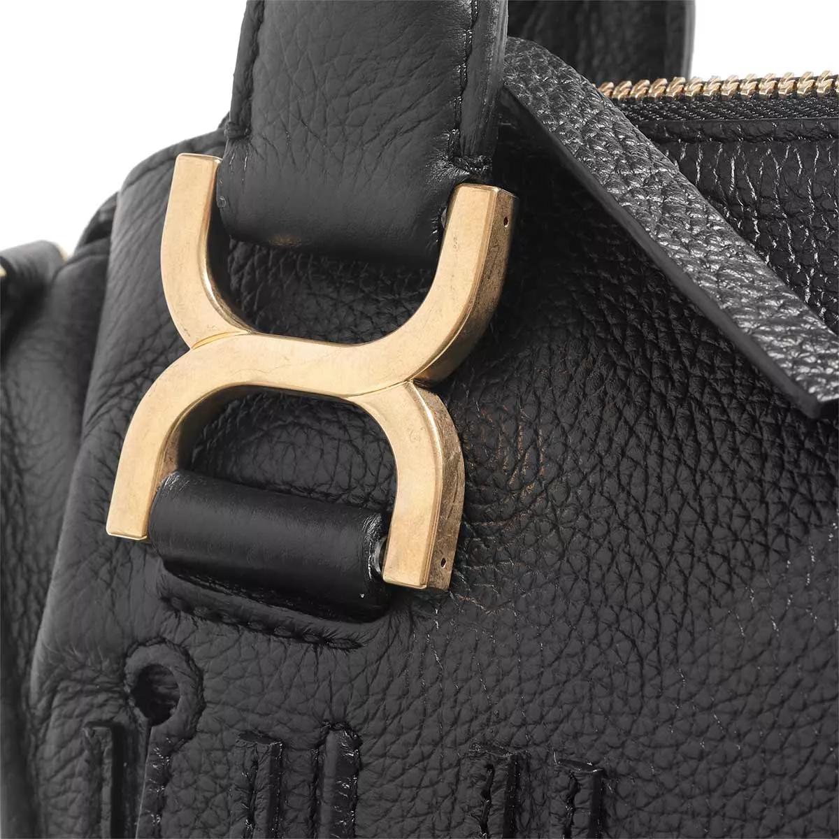 Thumbnail - Chloé Shopper & Totes - Marcie Shoulder Bag Large - Gr. unisize - in Schwarz - für Damen