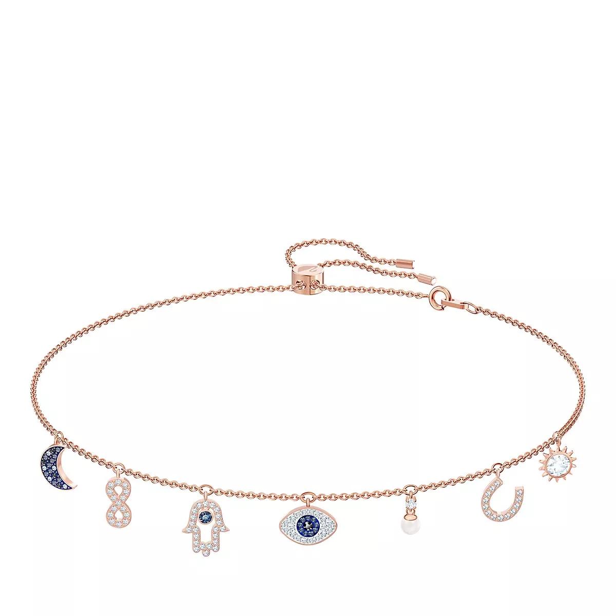 Swarovski evil eye 2025 bracelet rose gold