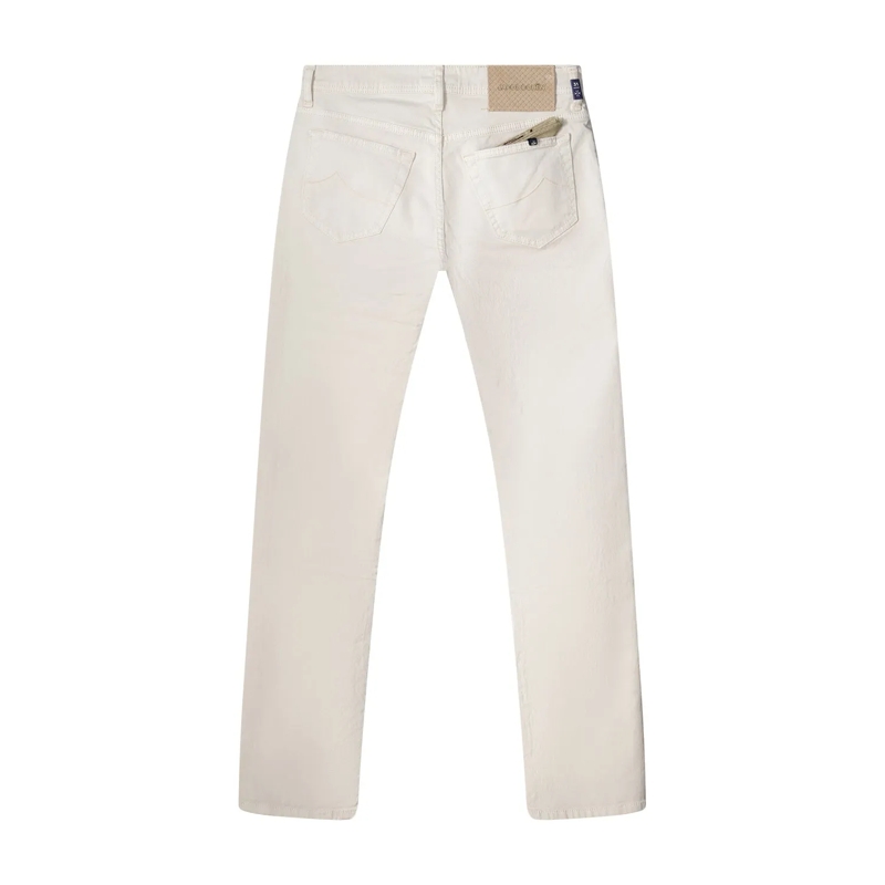 Jacob Cohen Jeans Slim-Fit Jeans Bard aus Baumwoll-Mix weiß(Image 2)