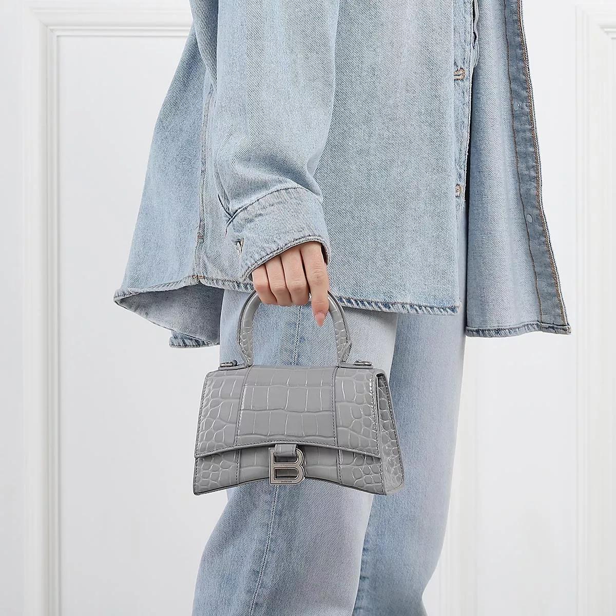 Balenciaga hourglass bag discount grey