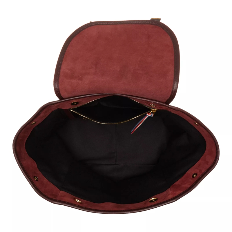 Jerome Dreyfuss Satchel Stan Panier M Burgundy(Image 6)