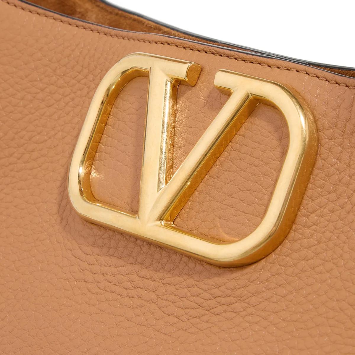 Valentino Garavani Shoppers & Totes Large Hobo Bag in bruin