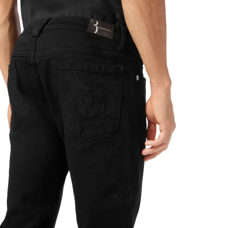 BILLIONAIRE Jeans mit geradem Bein Jeans Regular Fit schwarz(Image 4)