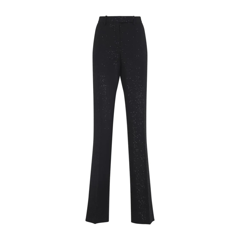Tom Ford  Tailored Black Pants With Subtle Flare Black