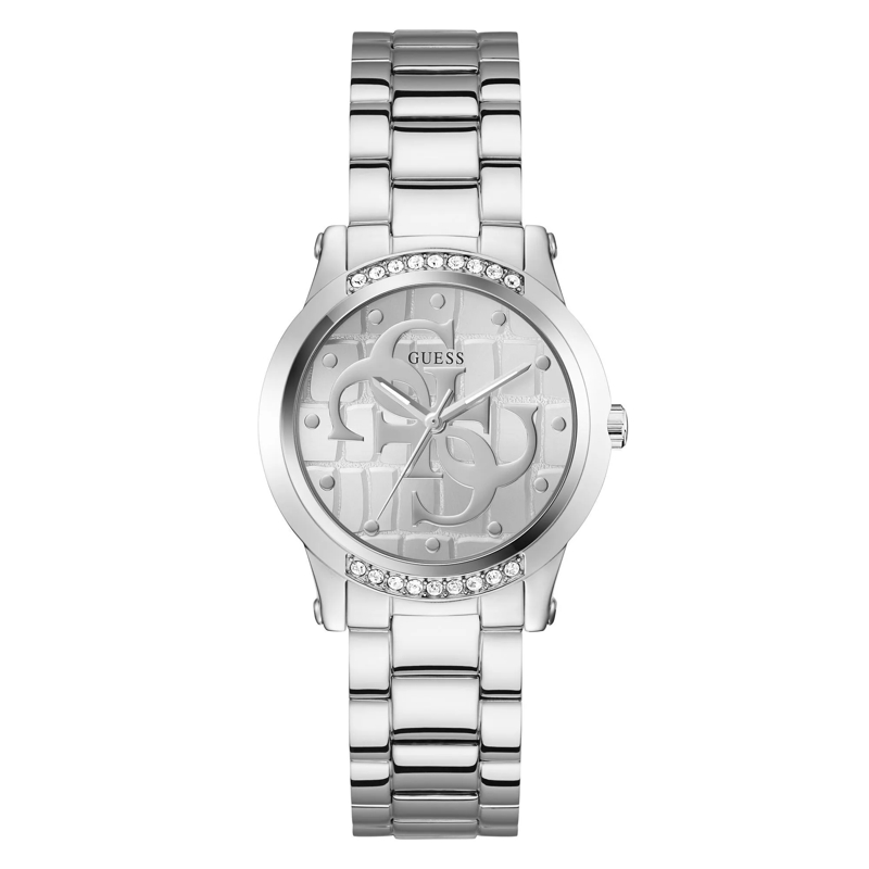 Guess Quarzuhr Quartz Analog Annette silber