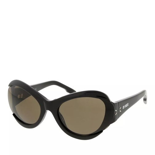 McQ MQ0375S Black-Black-Grey Sunglasses