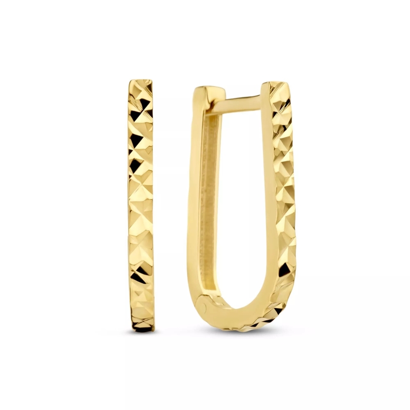 Isabel Bernard Boucles d'oreilles pendantes Rivoli Laura 585 Gold Ohrhänger Gold