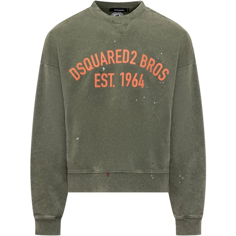 Dsquared2  Felpa Cypro Fit grün