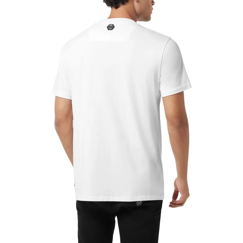 Philipp Plein T-Shirt T-Shirt Round Neck Ss Skull weiss(Image 2)