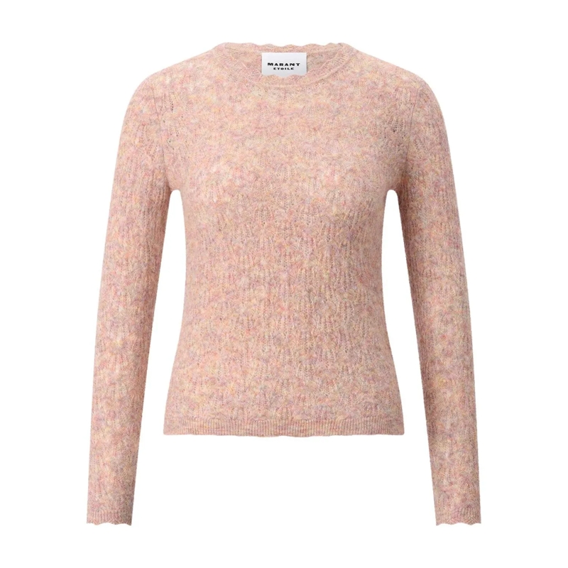 Isabel Marant T-shirt Pullover Obeline aus Alpaka-Mix Multicolor