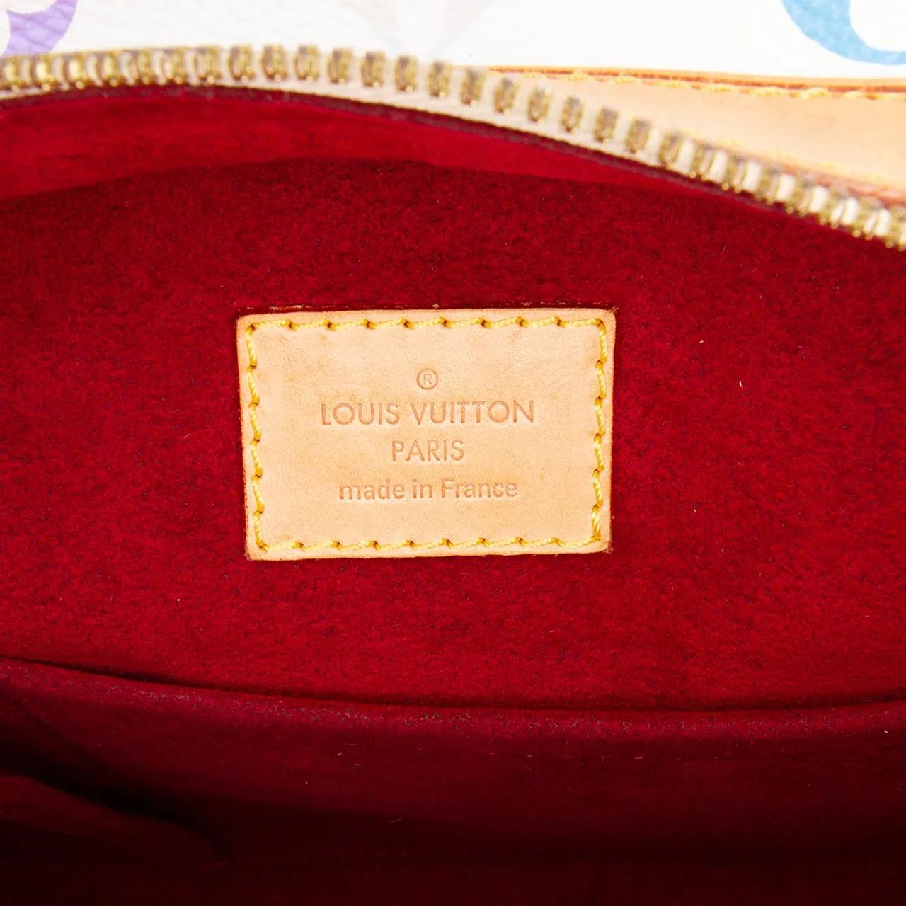 Thumbnail - Louis Vuitton Hobo Bags - Monogram Multicolore Claudia - Gr. unisize - in Weiß - für Damen