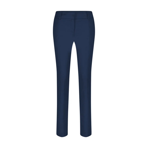 Patrizia Pepe Slim Fit-Hose Dunkelblau Pantalon décontracté