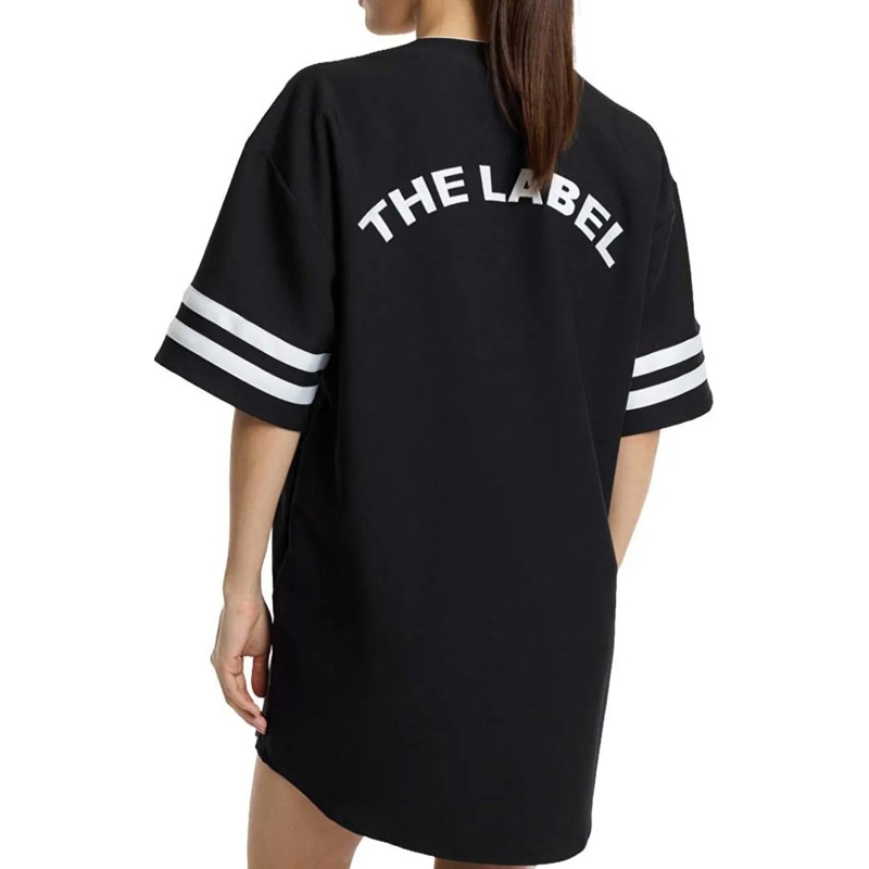 ALIX Midikleid Baseball Shirt Dress schwarz(Image 2)