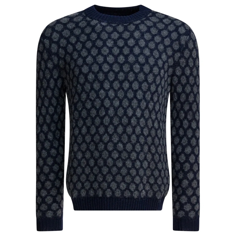 Rakki' Pull "Paul" Crewneck Sweater Blue