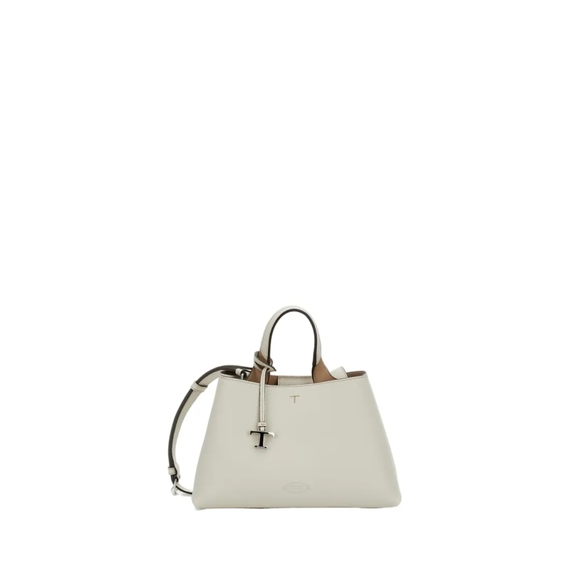 Tod's Tote Small Apa Bag Top Handle White