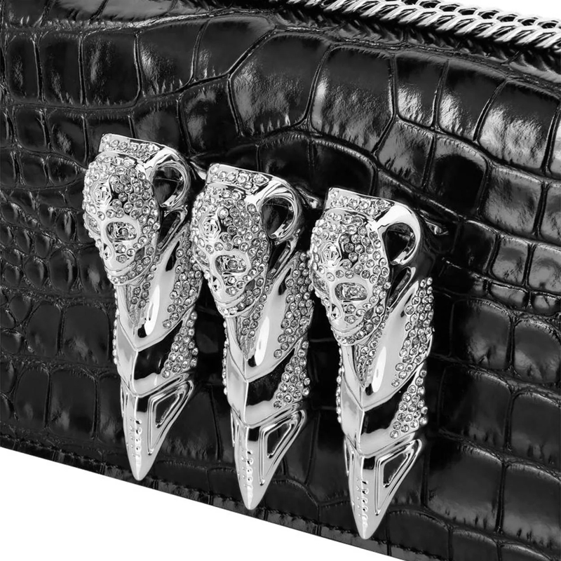 Philipp Plein Clutch Kupplung Claw Clutch schwarz(Image 3)