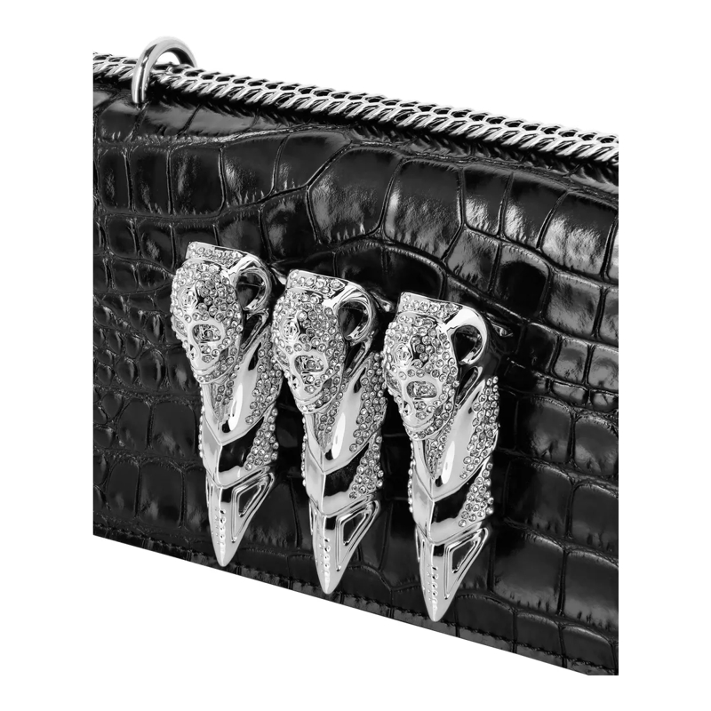 Philipp Plein Clutch Kupplung Claw Clutch schwarz(Image 5)