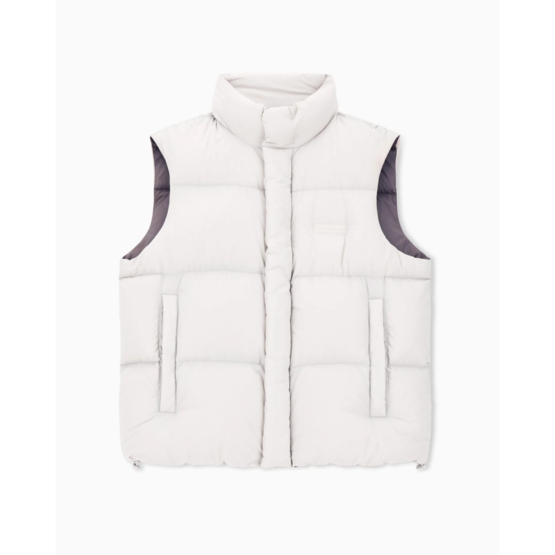 Armani Exchange Weste Coats Cream weiß