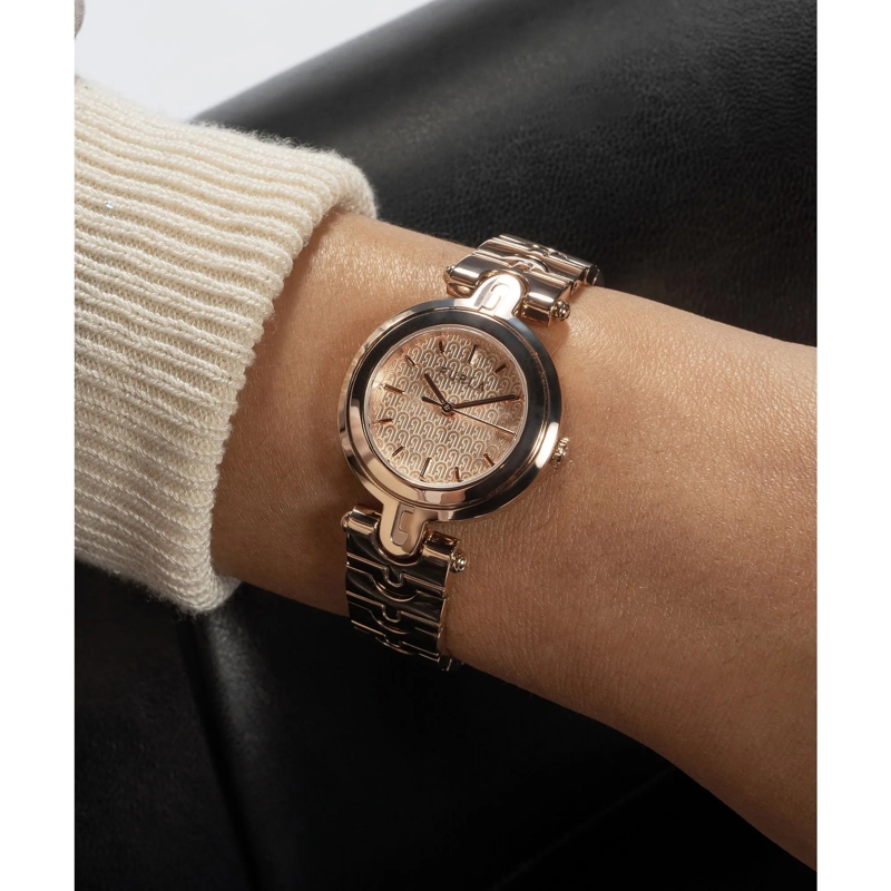 Furla Quarzuhr Quarz Analog Uhr Furla Arch-Bar rosa(Image 5)