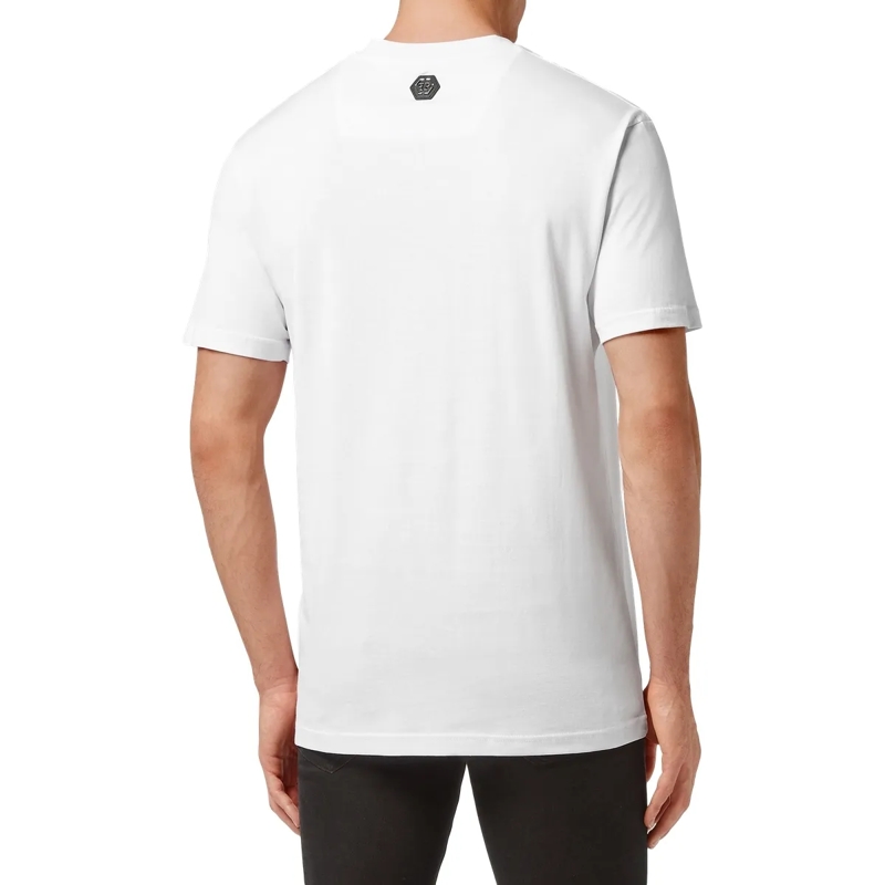 Philipp Plein T-Shirt T-Shirt Gothic Plein weiss